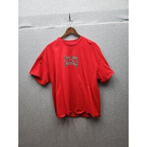 Orange County Choppers Red Graphic T-Shirt XL Tennessee River 100% Cotton Mens C